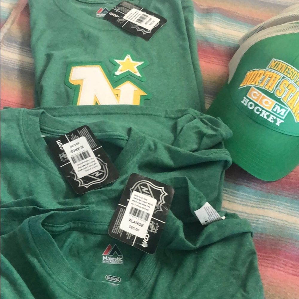 NWT Vintage Minnesota North Stars hockey - Picture 5 of 5
